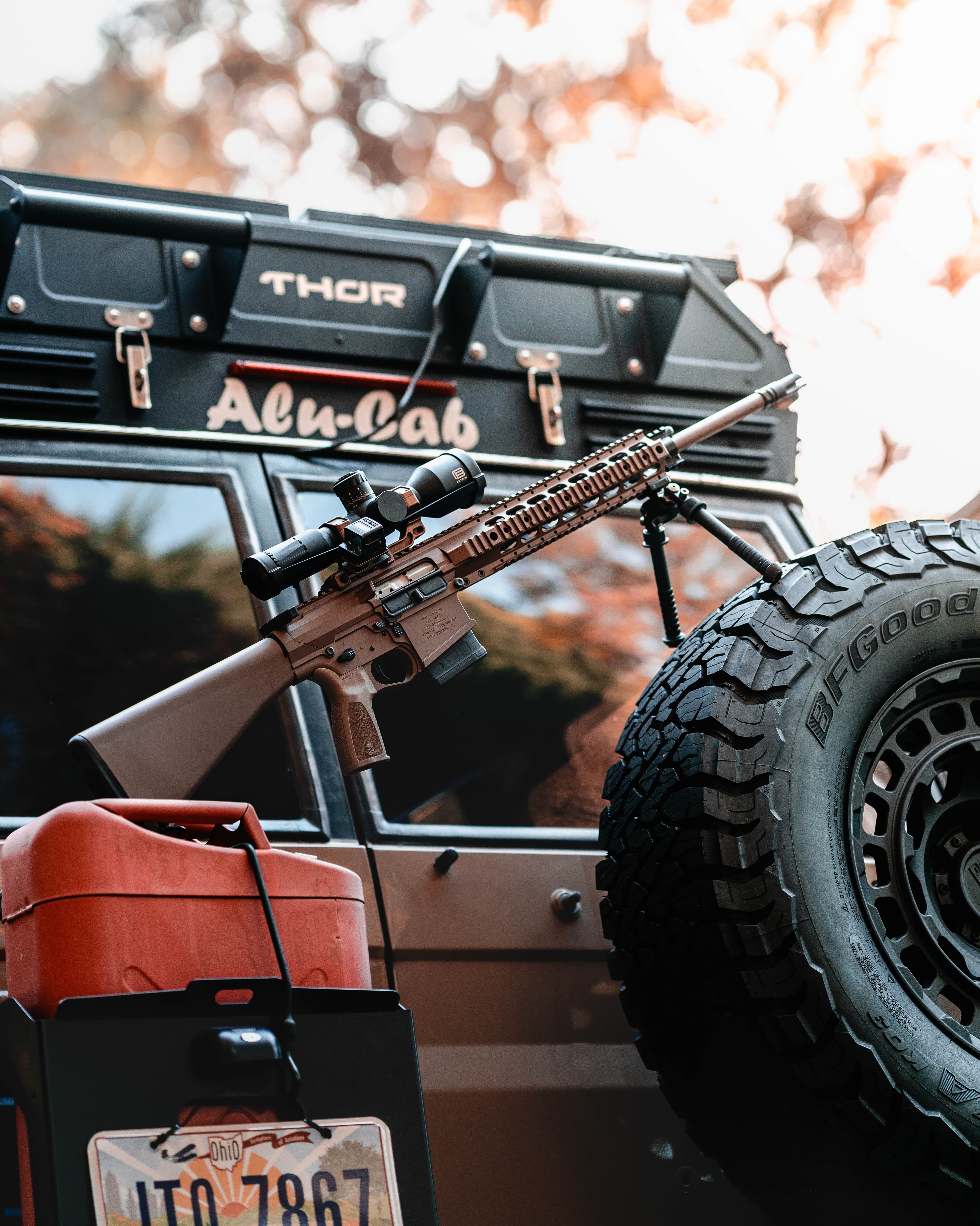 Bipod with Pic-Rail Quick Release Adapter